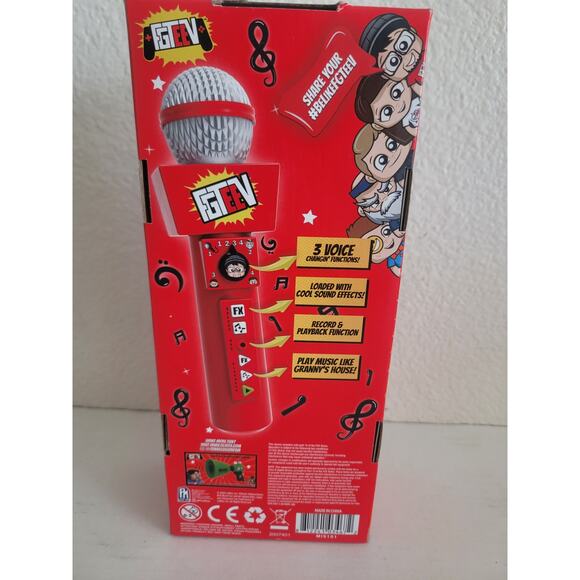 Be Like FGTeeV Microphone Voice Changing Recording Sound Effects Phat Mojo Toy - Picture 2 of 2